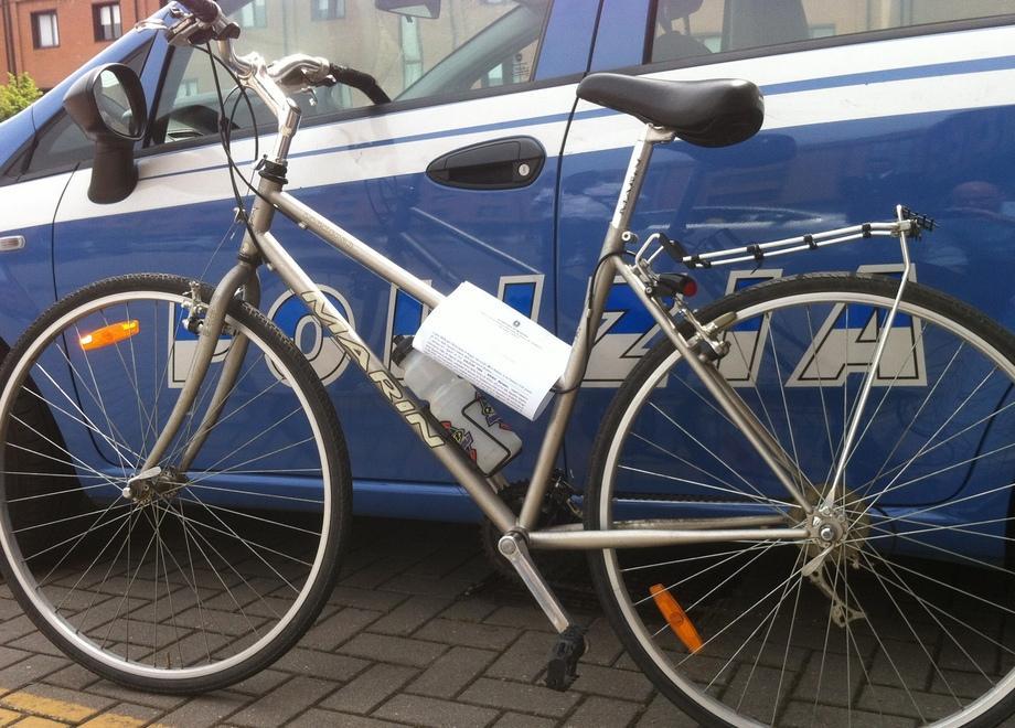 Catturato il ladro, ma di chi è la bici?