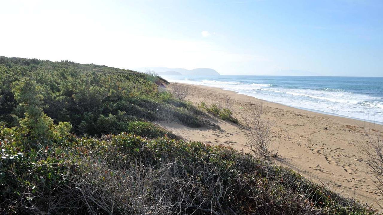 Uno scorcio della spiaggia di Rimigliano