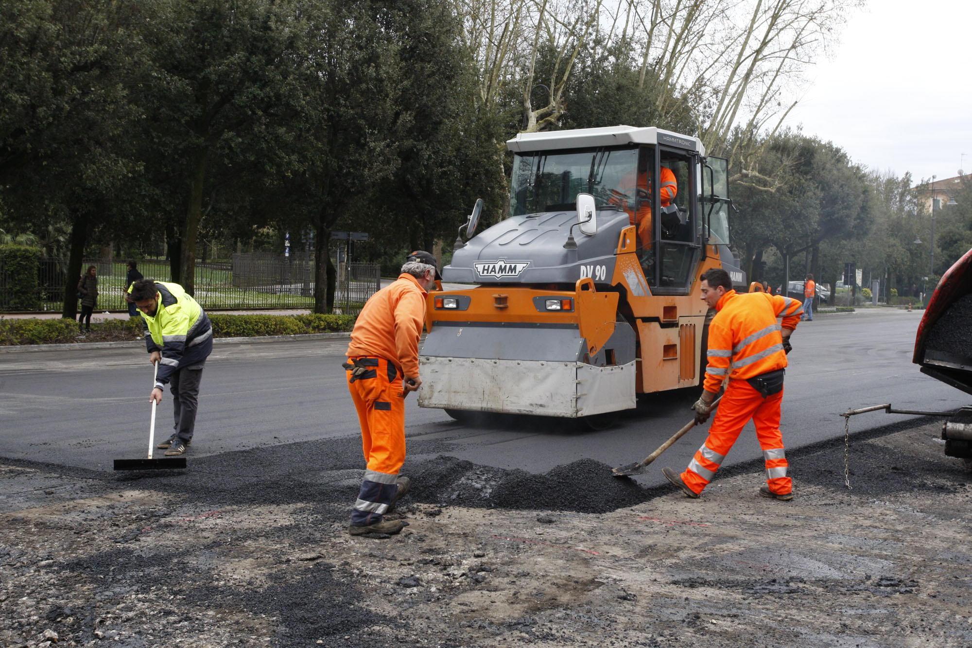 Lavori di asfaltatura