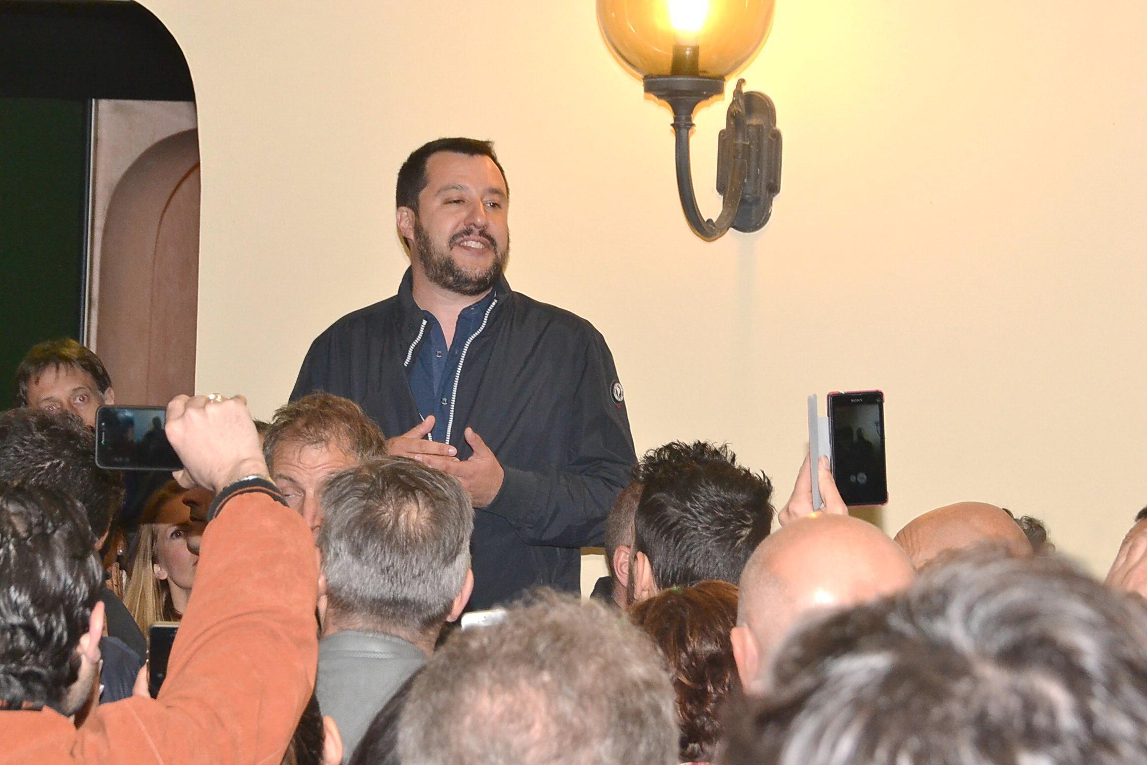 Matteo Salvini, leader della Lega Nord