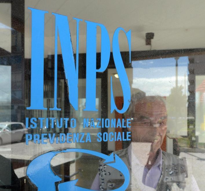 Uno sportello dell'Inps
