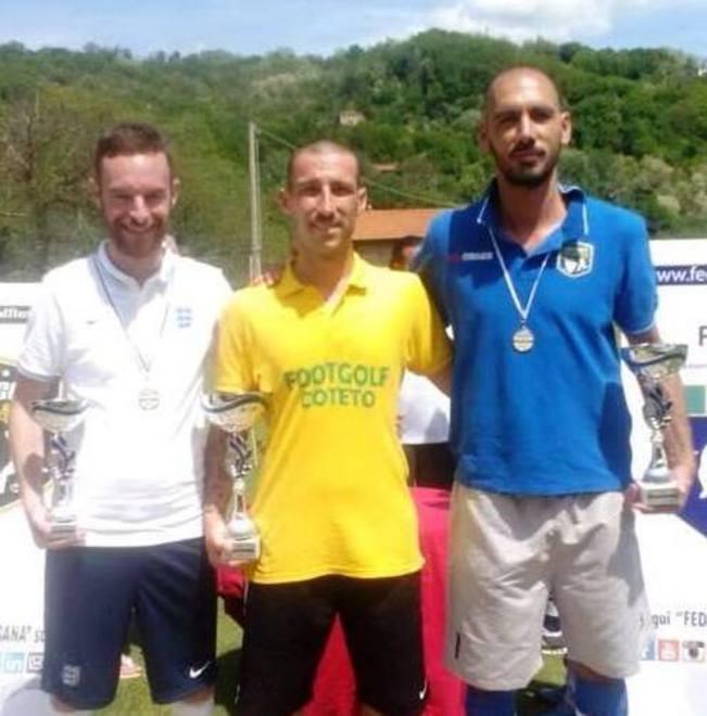 Tripletta livornese a Pontremoli nel regionale di footgolf