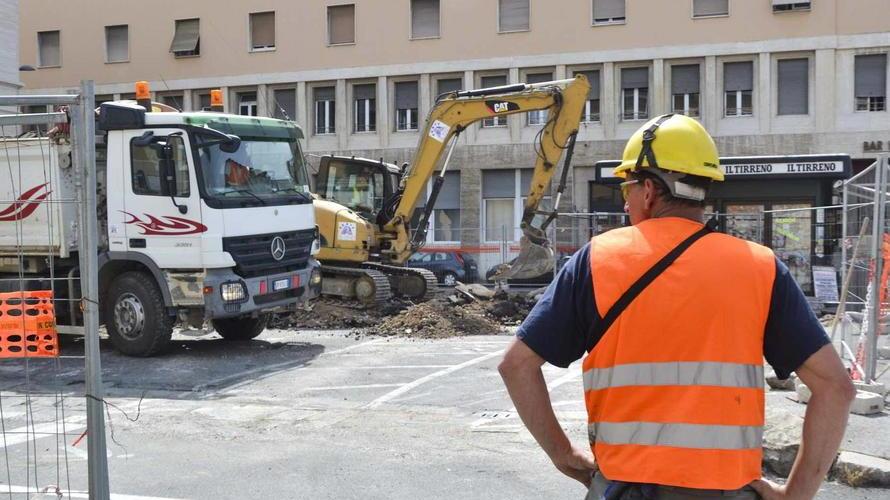 Piazza Civica, ripartiti i lavori