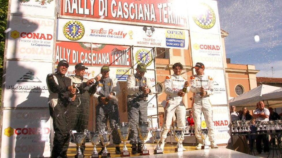 Rally di Casciana, oggi le verifiche
