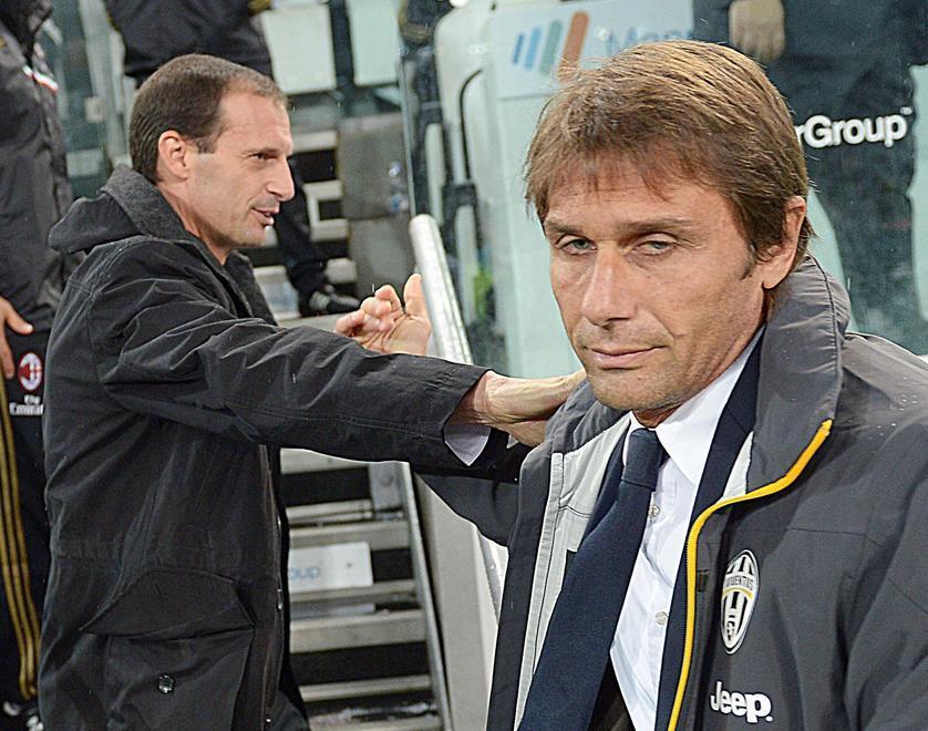 Juve, scoppia la pace tra Allegri e Conte 