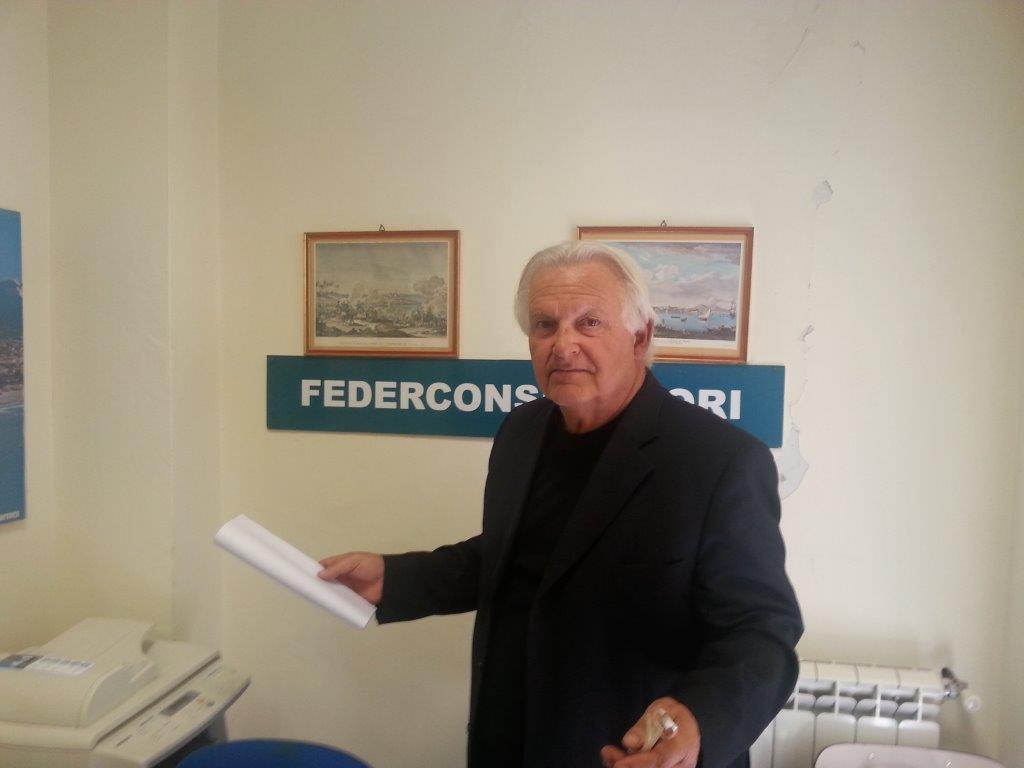 Giulio Bernacca, presidente di Federconsumatori Carrara