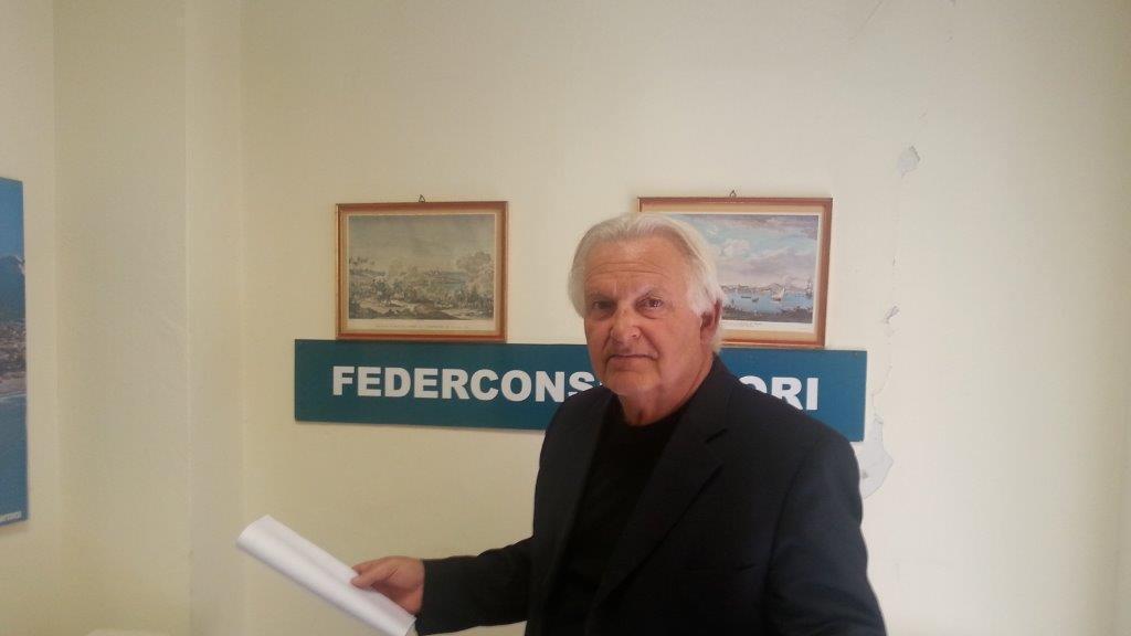Giulio Bernacca, presidente di Federconsumatori Carrara