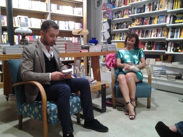 L'avvocato Legni alla presentazione del libro con l'autrice Charlotte Lays