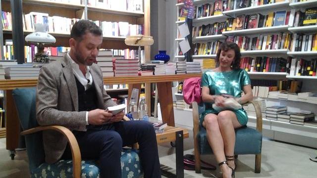 L'avvocato Legni alla presentazione del libro con l'autrice Charlotte Lays
