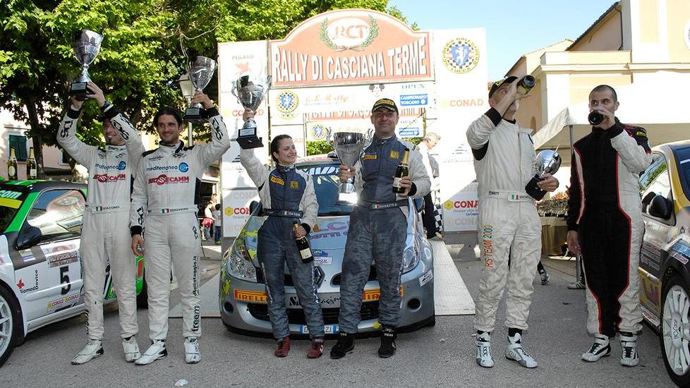 Rovati-Catone vincono il Rally di Casciana Terme