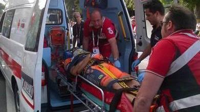 «Sono dispiaciuto per Colli Spero che guarisca presto»