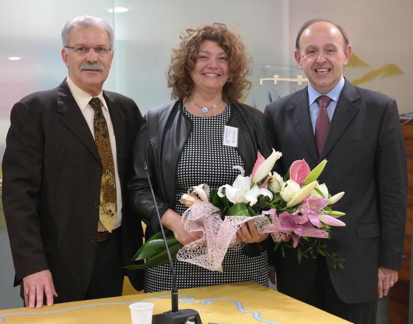 Michela Fucile guida gli artigiani 