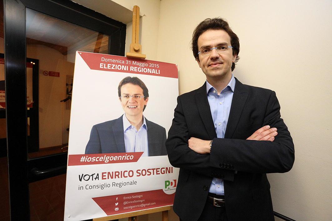 Enrico Sostegni, candidato del Pd al consiglio regionale 