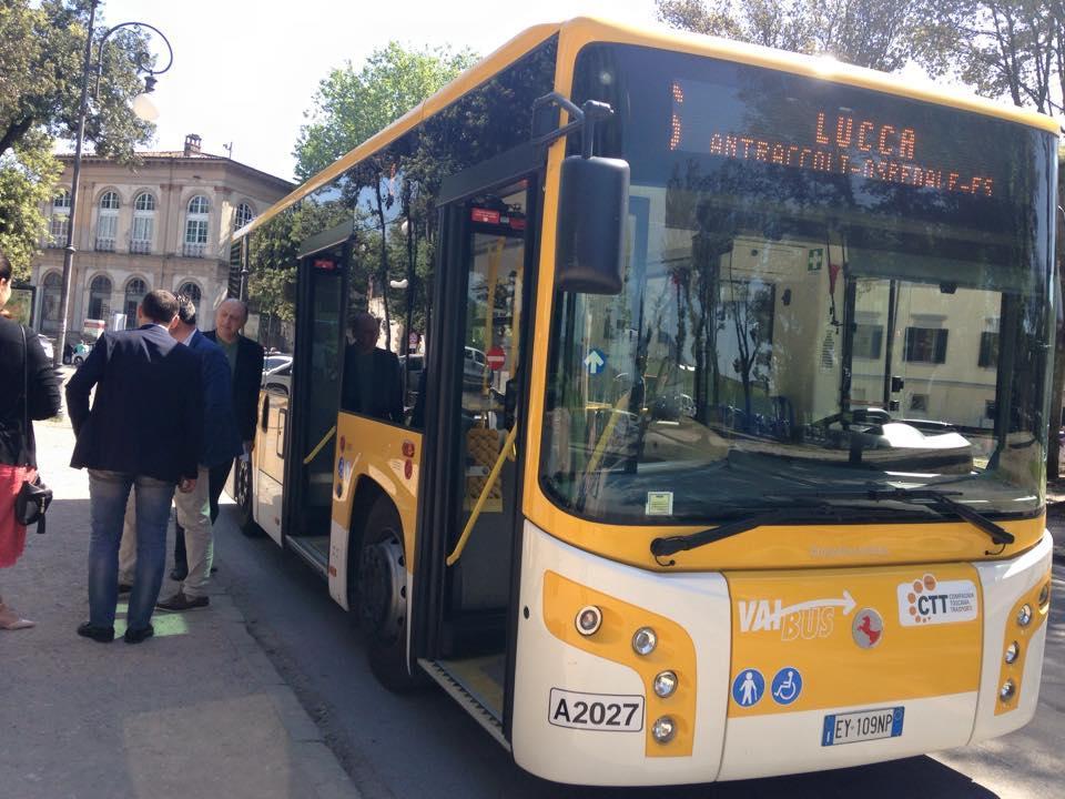 Il nuovo servizio bus da Lucca a Capannori
