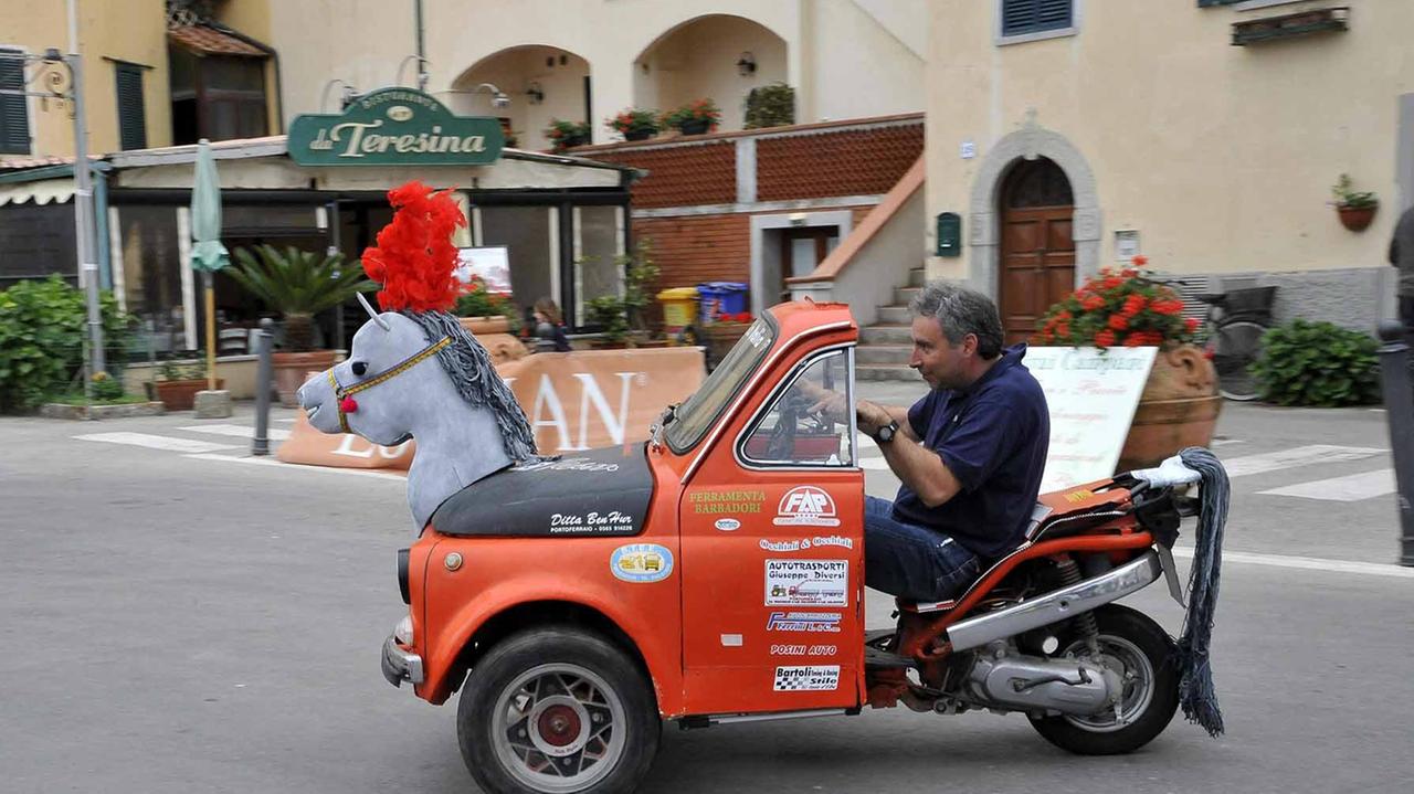 La festa delle 500 a Marciana Marina (foto di Gio' Di Stefano)