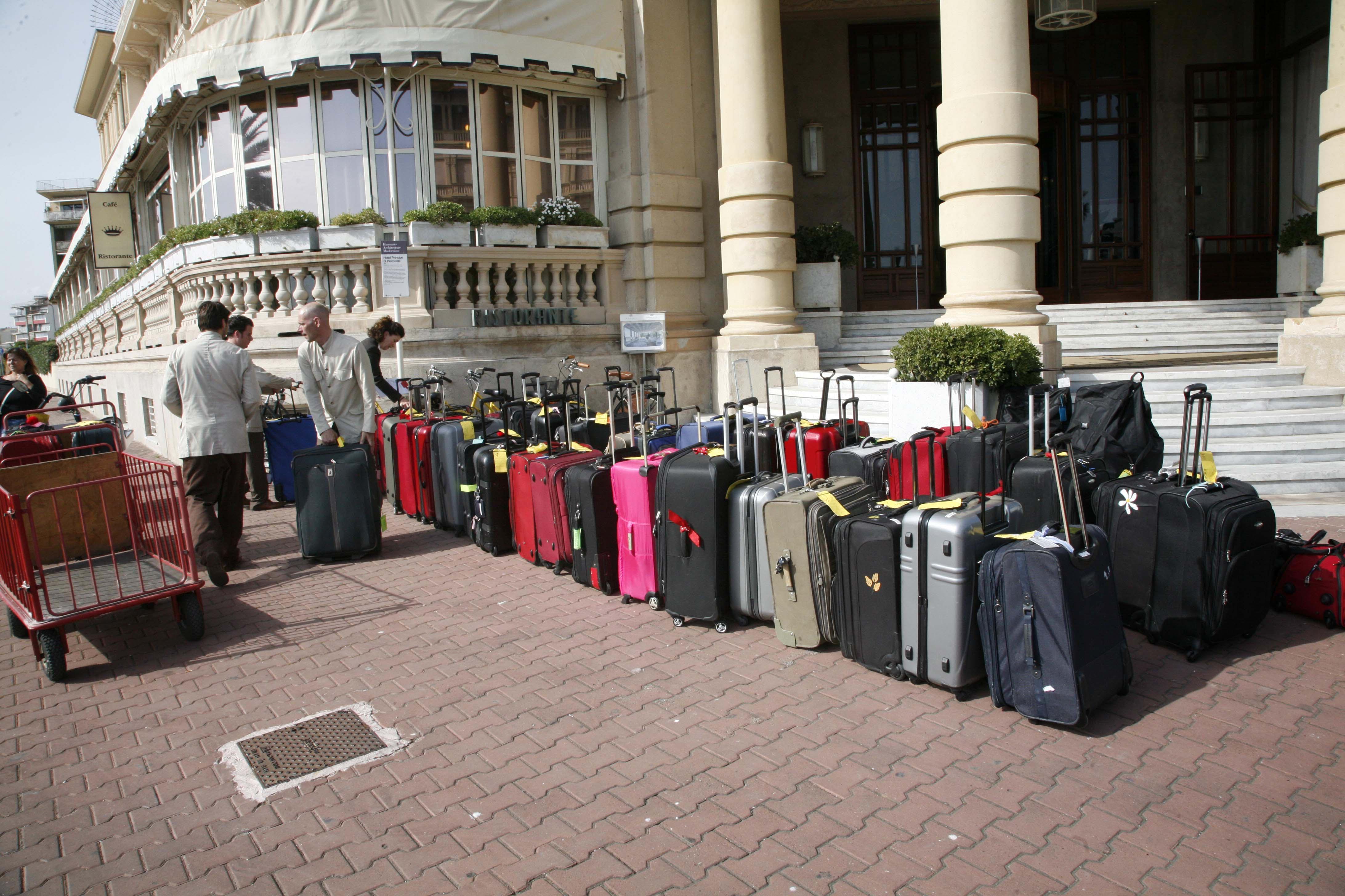 L'arrivo di turisti in città