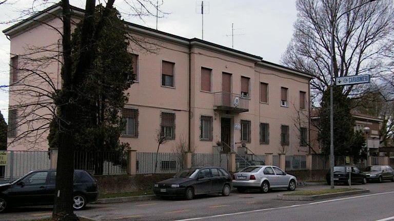 La caserma dei carabinieri di Argenta