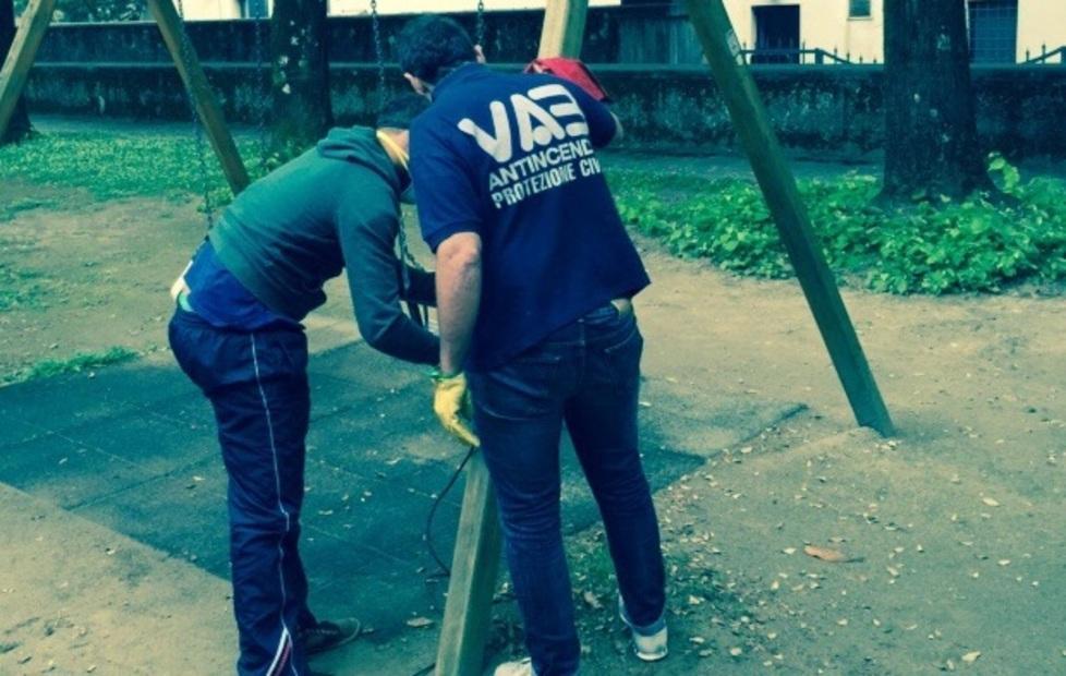 I condannati alle pene lievi al lavoro alla Passerella