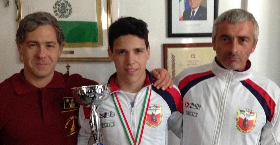Gaddini (Vigili del Fuoco Pisa) campione d’Italia juniores 