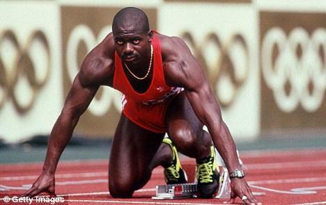 Ben Johnson ai nastri di partenza