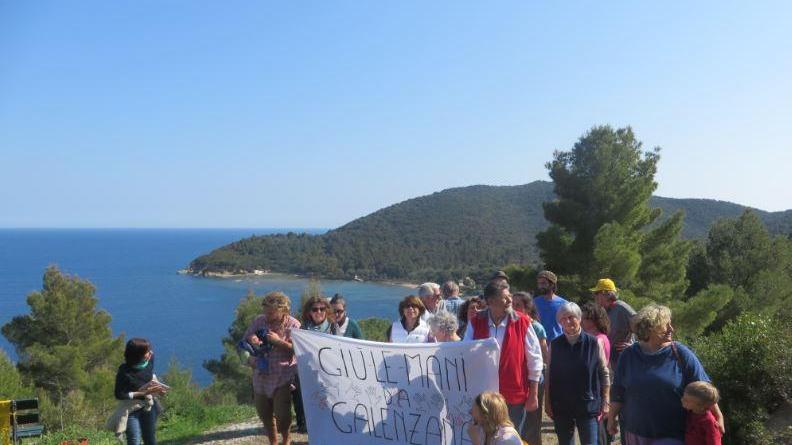 Il blitz di Legambiente a Galenzana