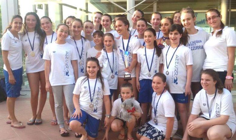 Ai campionati regionali Uisp 9 medaglie e 3 titoli all’Azzurra
