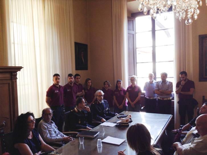 La presentazione del progetto in Comune