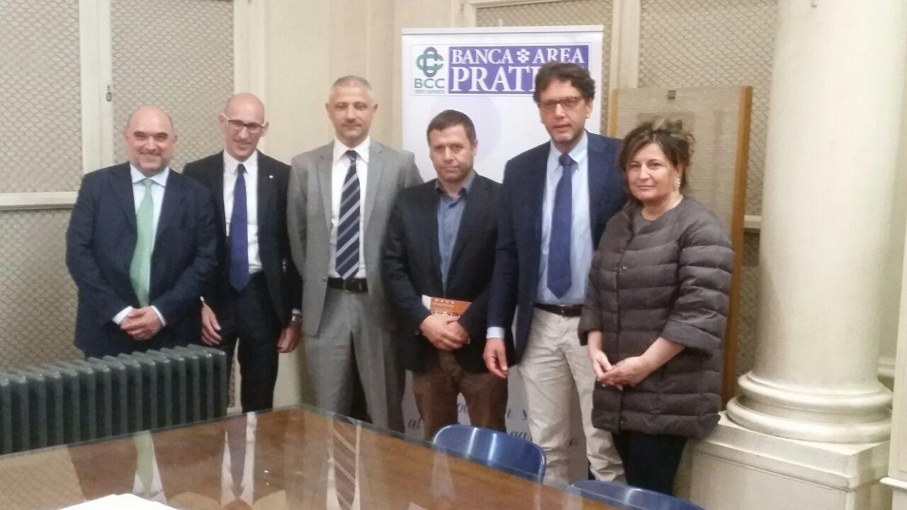 Organizzatori e sponsors durante la presentazione della manifestazione