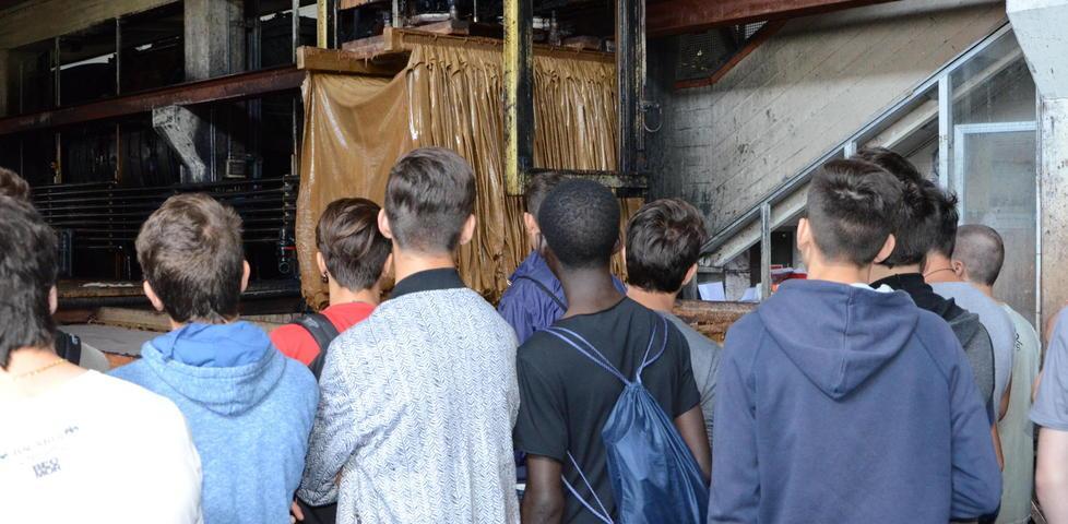 Studenti del Cattaneo in visita alla conceria Gi Elle