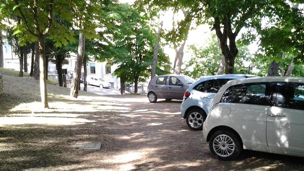 Parco aperto alle auto: è polemica