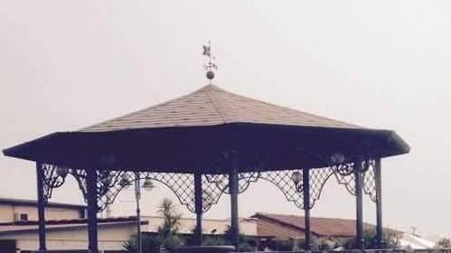Gazebo per le informazioni turistiche