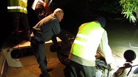 Pesca abusiva in Po Ferrara e Rovigo contro i predoni