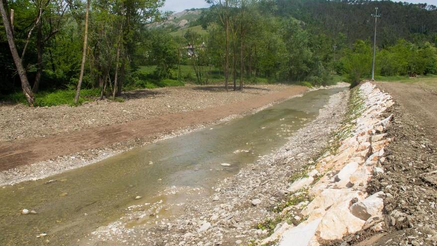 Completati i lavori di rinforzo sulle sponde del Crostolo