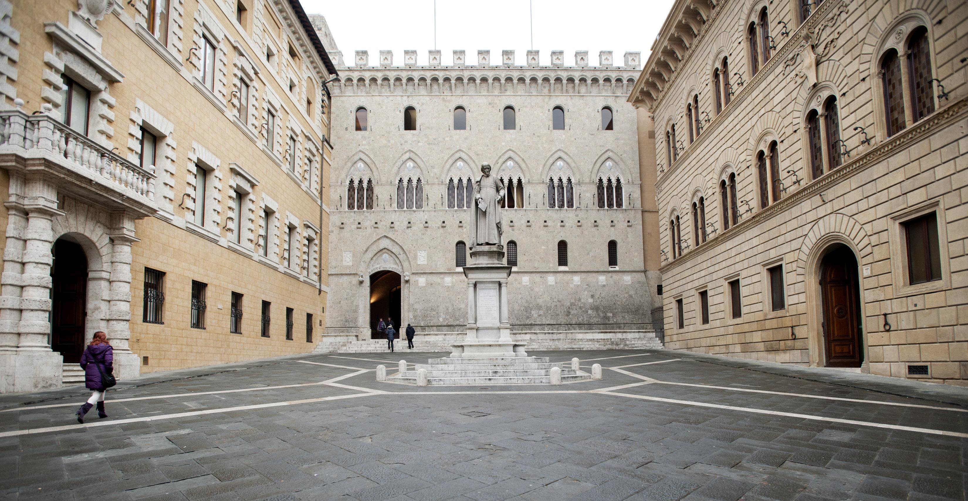 La sede di Mps