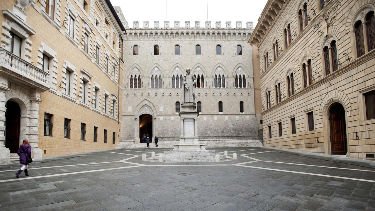 La sede di Mps