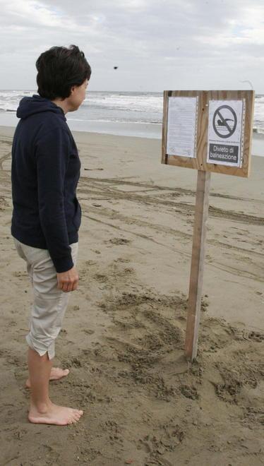 Scatta il primo divieto di balneazione 