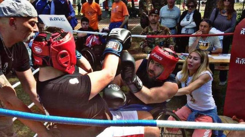Quei pugni da applausi con gli atleti Special Boxe