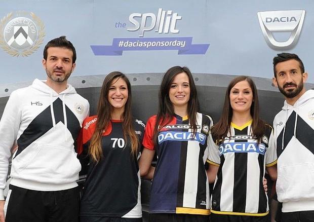 Metà a strisce, metà gialloblù: l'Udinese porta in campo i colori del Castelfranco femminile