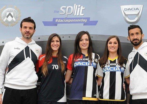 le maglie con cui giocherà l'Udinese contro il Sassuolo