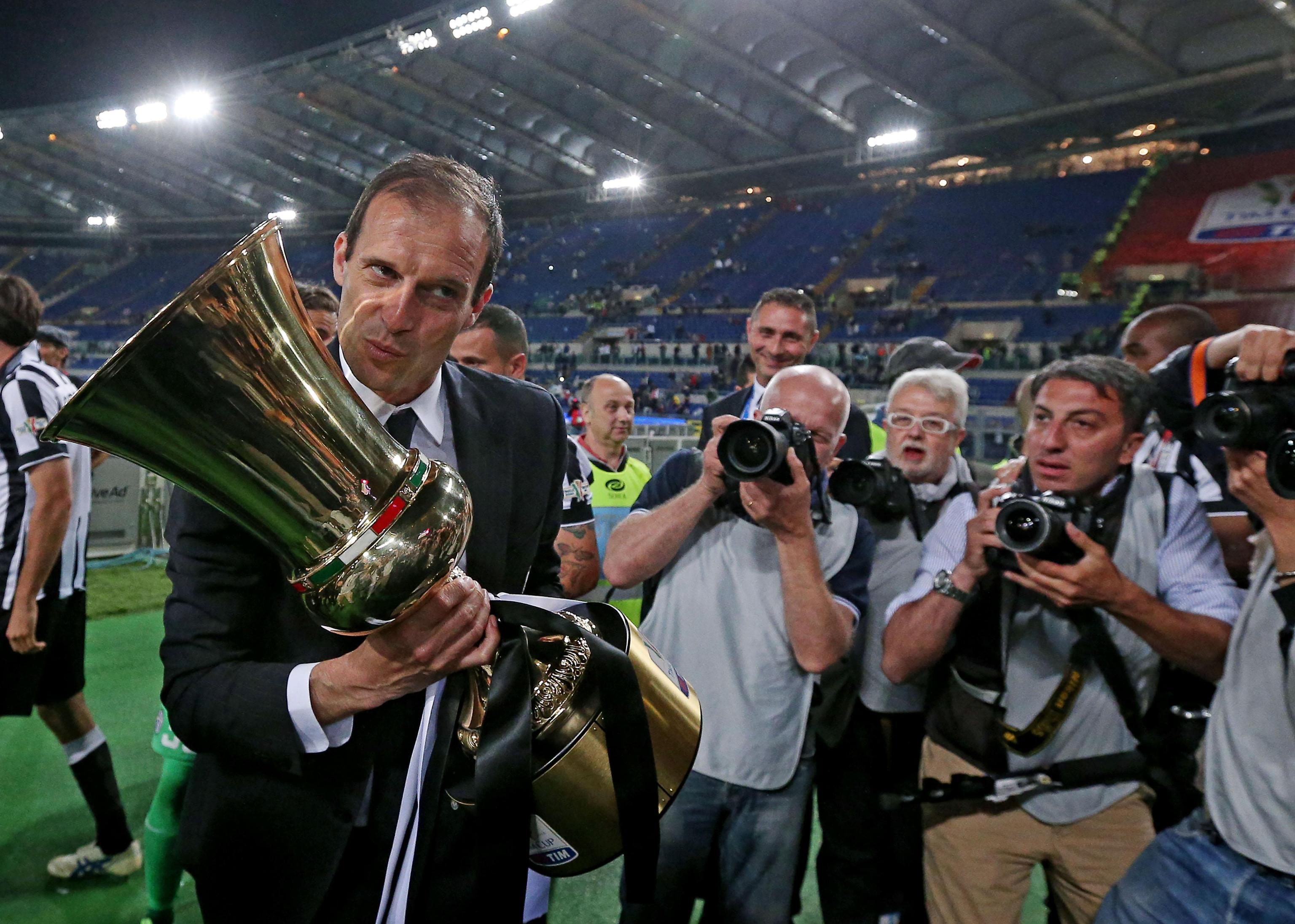 Il bsi tricolore di Massimiliano Allegri