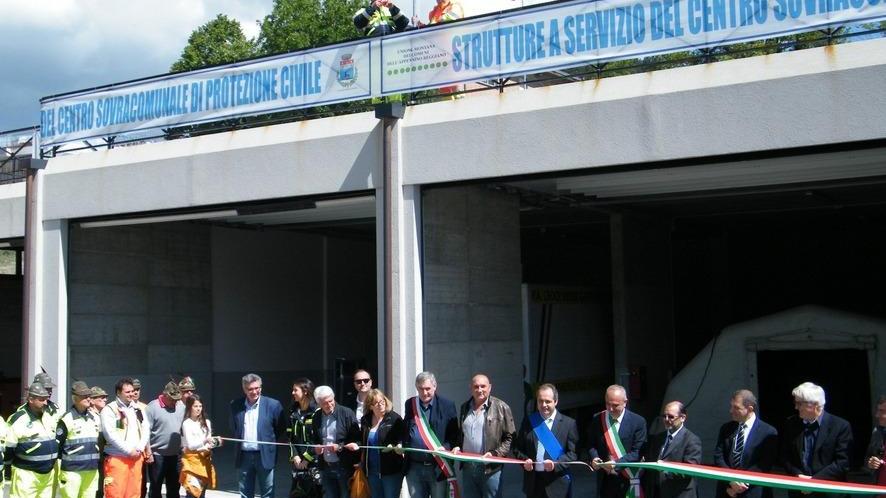 Inaugurato il centro della Protezione civile