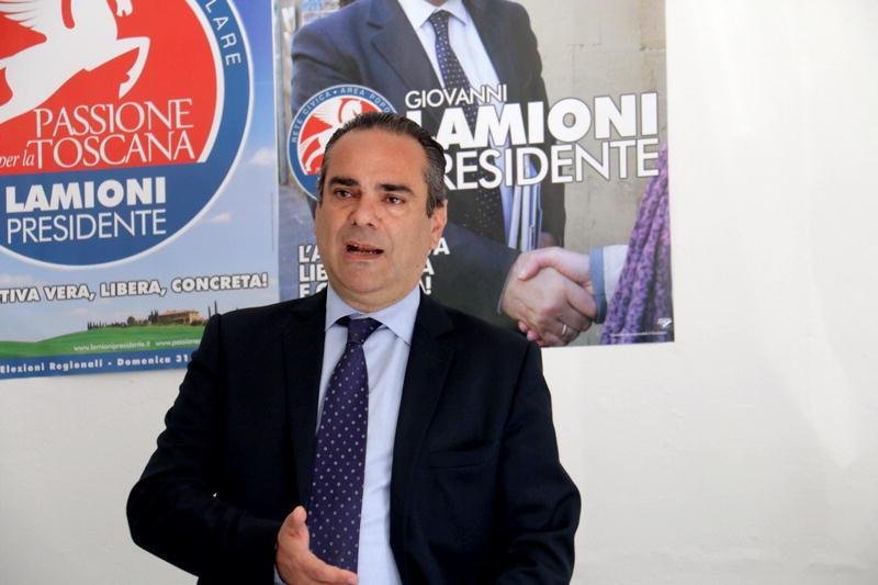 Giovanni Lamioni, candidato presidente della lista Passione Toscana
