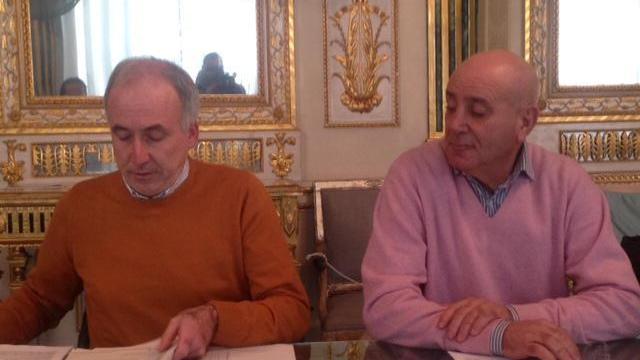 L'assessore Sichi con il presidente di Erp, Franceschini