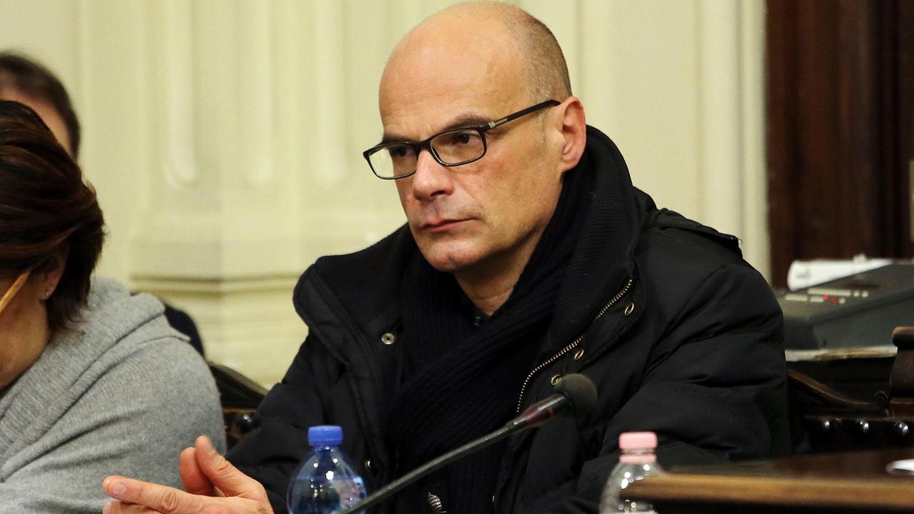 L'assessore ai Lavori pubblici Leonardo Magnani