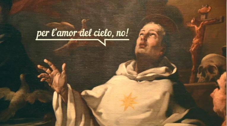 Un fermo immagine del video vincitore del concorso "Moving Palazzo Pretorio"