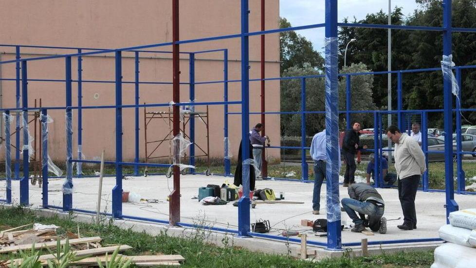 Primo campo di padel in Toscana Lo tiene a battesimo Mariotti