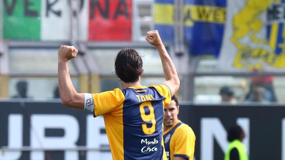 Luca Toni, 150 gol in A e re dei bomber