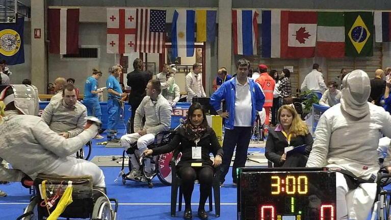 Scherma paralimpica oggi il gran finale