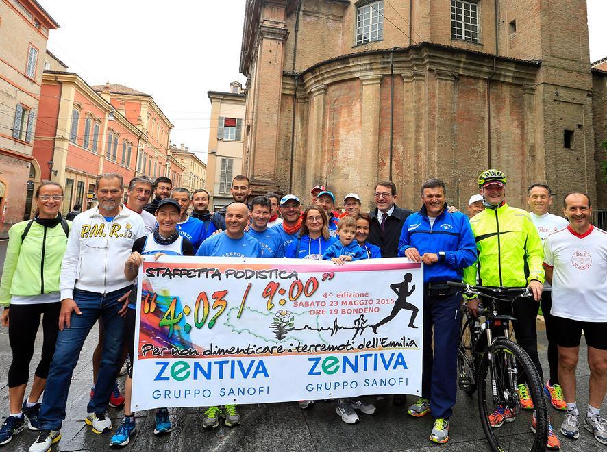 La staffetta è più forte della pioggia 