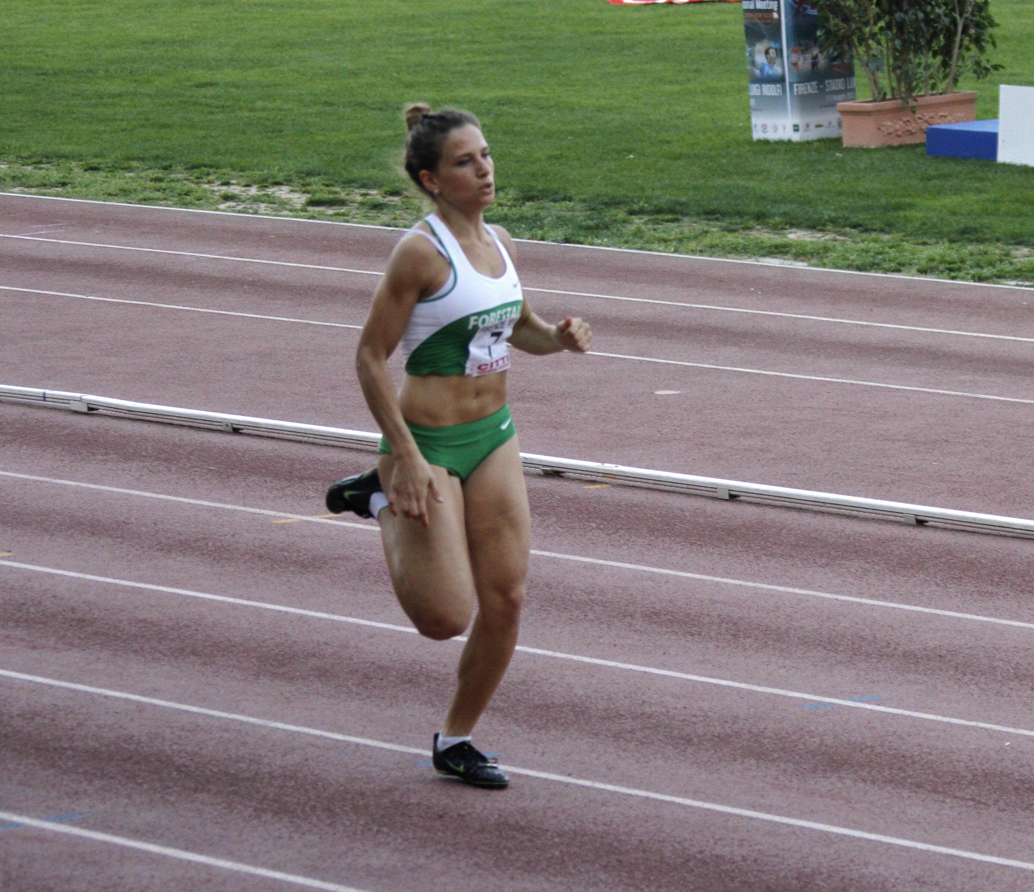 Anna Bongiorni, oro nei 100 e nei 200 metri